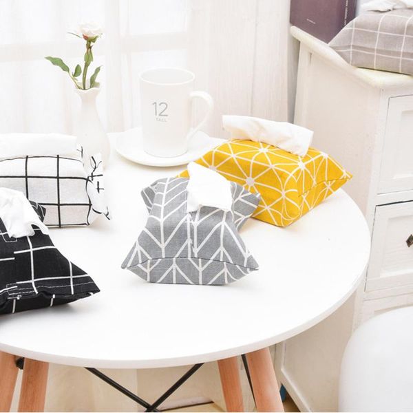 ins nordic black white grids tissue box cotton linen napkin holder towel paper storage bag organizer office table car home decor
ins nordic black white grids tissue box cotton linen napkin holder towel paper storage bag organizer office table car home decor