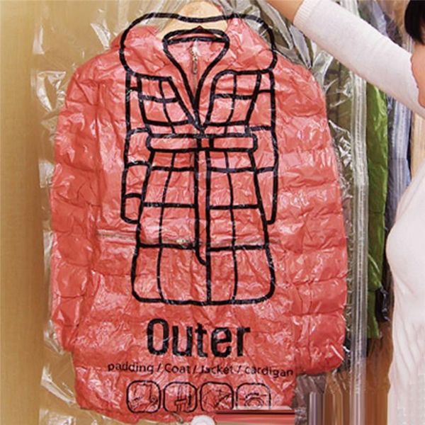 1pc closet hanging organizer vacuum bag for clothes storage bag with hanger space saving clear seal bags wardrobe compressed
1pc closet hanging organizer vacuum bag for clothes storage bag with hanger space saving clear seal bags wardrobe compressed