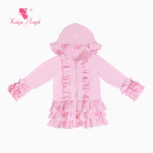 kaiya angel latest kids fall clothing design wholesale pink ruffle jacket with zipper baby girl hoodie coat birthday party, Blue;gray
kaiya angel latest kids fall clothing design wholesale pink ruffle jacket with zipper baby girl hoodie coat birthday party, Blue;gray