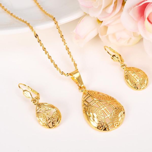 jewelry sets elegance necklace earrings fine 24k real solid yellow gold gf girlfriend sweethearts daughter wedding gifts new, Silver
jewelry sets elegance necklace earrings fine 24k real solid yellow gold gf girlfriend sweethearts daughter wedding gifts new, Silver