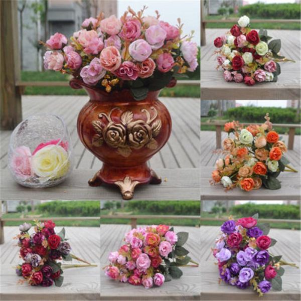 decorative flowers & wreaths fashion 2 bouquet 48 head artifical rose silk flower wedding party home decor artificial decorations
decorative flowers & wreaths fashion 2 bouquet 48 head artifical rose silk flower wedding party home decor artificial decorations