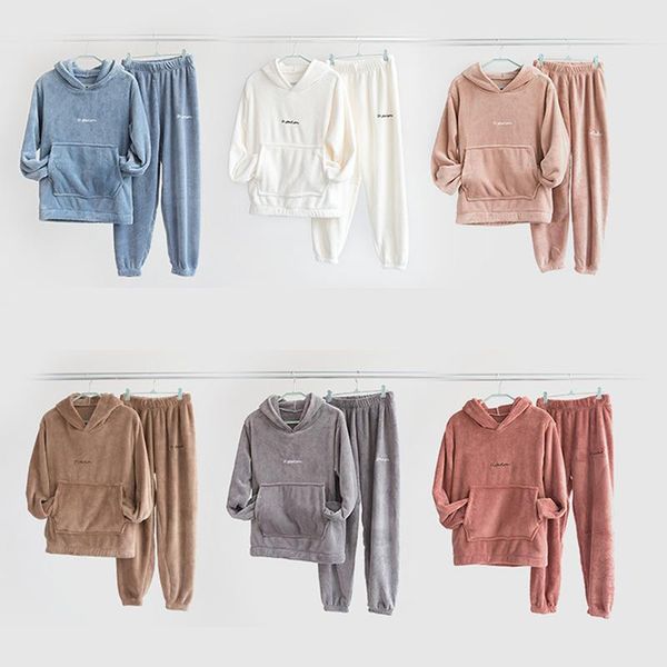 women flannel winter pajamas sets soft lingerie long sleeve o-neck full t-shirt & pants homewear warm underwear, Gray
women flannel winter pajamas sets soft lingerie long sleeve o-neck full t-shirt & pants homewear warm underwear, Gray
