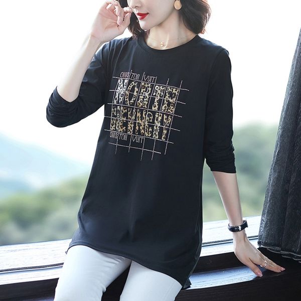 atord coat t-shirt women's long autumn thin sleeve 2020 autumn large mother long t-shirt middle-aged print bottom coat bwe9e, White
atord coat t-shirt women's long autumn thin sleeve 2020 autumn large mother long t-shirt middle-aged print bottom coat bwe9e, White