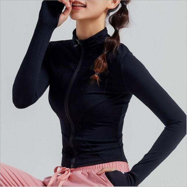 lulu2020 new net red tight elastic fitness suit running yoga long sleeve coatsports coat women autumn winter tyxh4, Gray
lulu2020 new net red tight elastic fitness suit running yoga long sleeve coatsports coat women autumn winter tyxh4, Gray