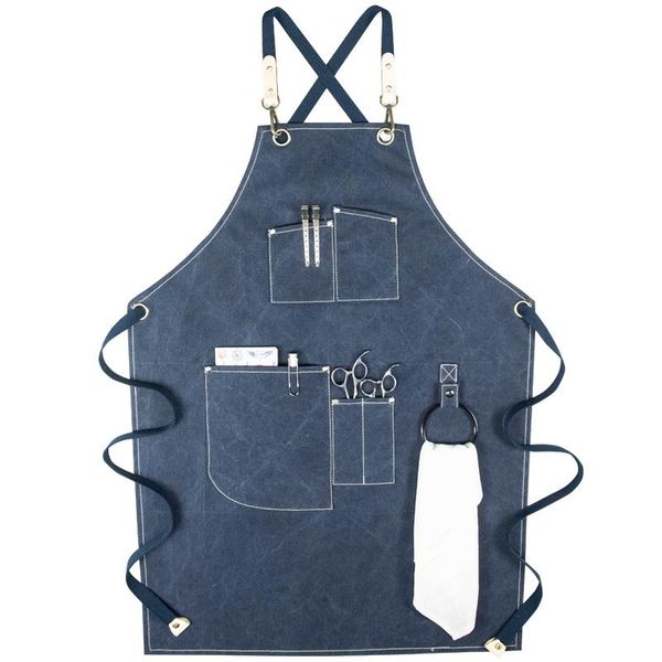 fashion waterproof apron men women overalls baking restaurant floral barista cowboy bib apron pockets
fashion waterproof apron men women overalls baking restaurant floral barista cowboy bib apron pockets