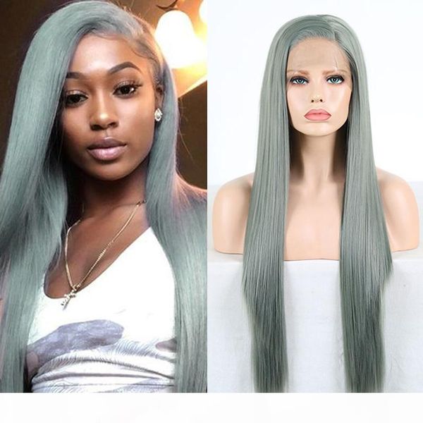 charisma long silky straight hair synthetic lace front wigs ash green side part cosplay wig heat resistant hair for black women
charisma long silky straight hair synthetic lace front wigs ash green side part cosplay wig heat resistant hair for black women