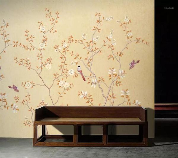 mural custom wallpaper 3d p mural 3d chinese hand-painted wallpaper flowers birds european retro flower bird1
mural custom wallpaper 3d p mural 3d chinese hand-painted wallpaper flowers birds european retro flower bird1