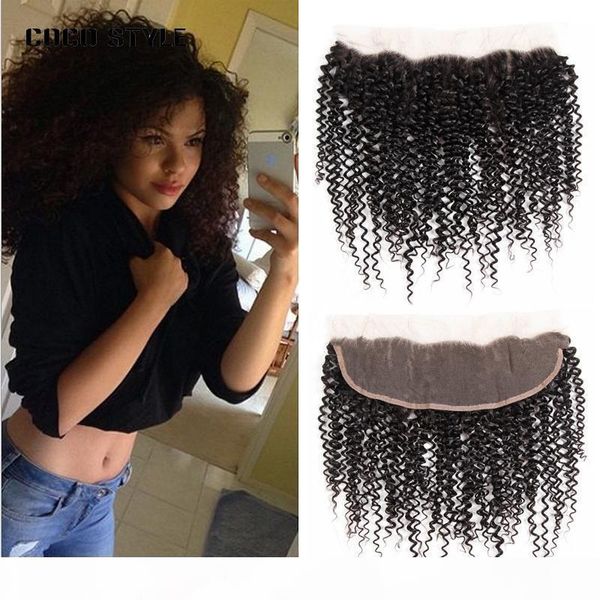 13*4 remy human hair frontal closure brazilian kinky curly hair natural color ing, Black;brown
13*4 remy human hair frontal closure brazilian kinky curly hair natural color ing, Black;brown