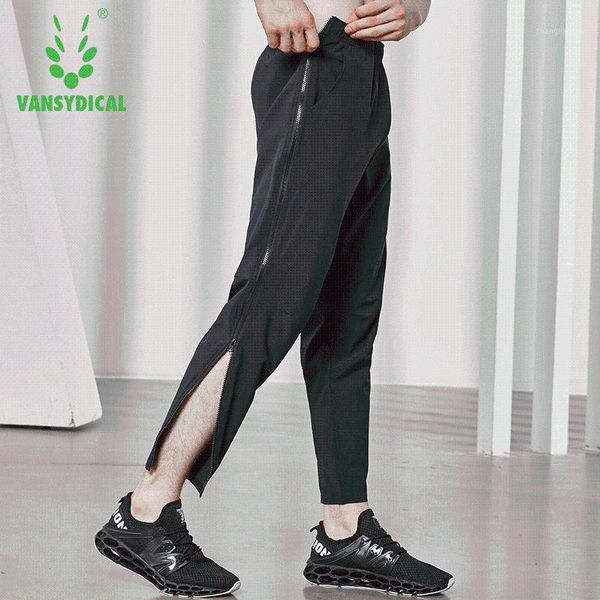 vansydical sport pants men joggers training gym fitness pants male broadside zipper loose running workout long trouser men1, Black;blue
vansydical sport pants men joggers training gym fitness pants male broadside zipper loose running workout long trouser men1, Black;blue