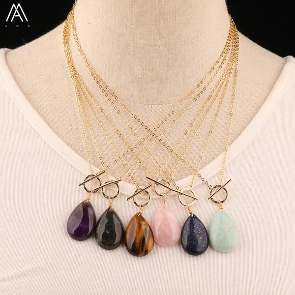 chains natural stones beads faceted teardrop pendant gold necklace for women amethysts roses quartz drop jewelry, Silver
chains natural stones beads faceted teardrop pendant gold necklace for women amethysts roses quartz drop jewelry, Silver