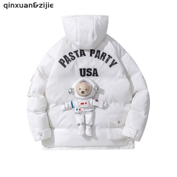 men's hip hop et, space bear windbreaker, harajuku street winter cloth, thick warm coat, 2021, Black
men's hip hop et, space bear windbreaker, harajuku street winter cloth, thick warm coat, 2021, Black