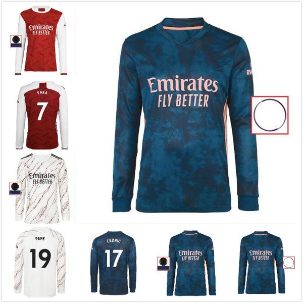 20 21 arsen long sleeve soccer jerseys home 2020 2021 ceballos saliba martinelli pepe home away third goalkeeper football shirts, Black;yellow
20 21 arsen long sleeve soccer jerseys home 2020 2021 ceballos saliba martinelli pepe home away third goalkeeper football shirts, Black;yellow