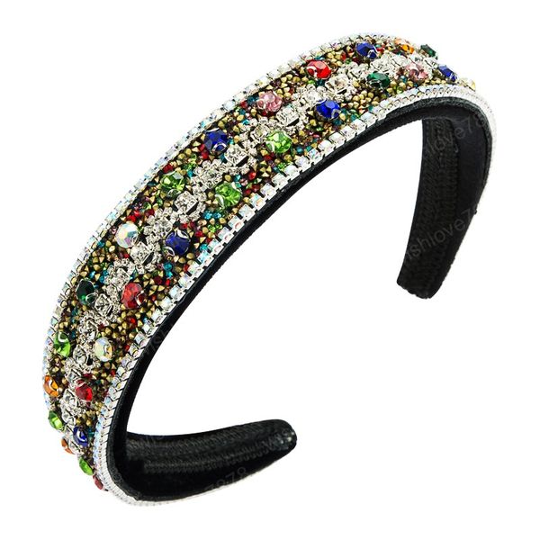 elegant multi color crystal headband for woman luxury stuning rhinestone hairband female party hair accessories headwear, Silver
elegant multi color crystal headband for woman luxury stuning rhinestone hairband female party hair accessories headwear, Silver