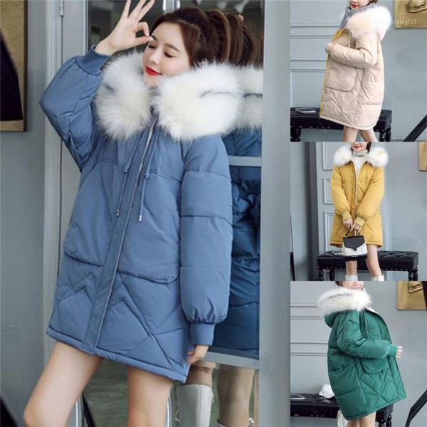 women's down & parkas women casual loosethick long sleeve hooded coat winter jacket cotton clothes female slim #4n251, Black
women's down & parkas women casual loosethick long sleeve hooded coat winter jacket cotton clothes female slim #4n251, Black