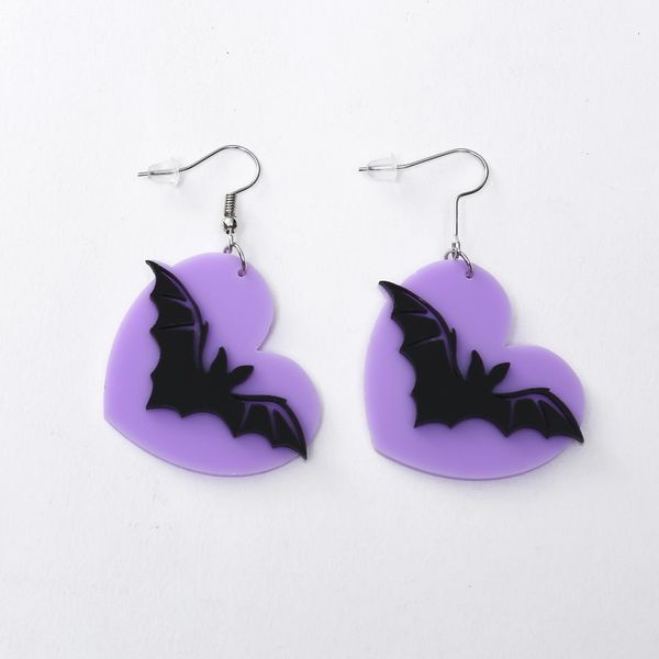 dangle & chandelier 2021 korean lovely black bat funny acrylic drop earrings for female fashion halloween creative animal, Silver
dangle & chandelier 2021 korean lovely black bat funny acrylic drop earrings for female fashion halloween creative animal, Silver