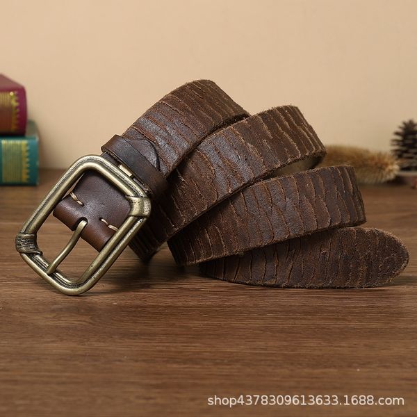 italian layer pure cow and jeans leather thickened pure copper pinbelt men's leather personalized fashion youth jeans belt wcwme, Black;brown
italian layer pure cow and jeans leather thickened pure copper pinbelt men's leather personalized fashion youth jeans belt wcwme, Black;brown