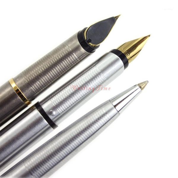 fountain pens hero pen ballpoint 60 fine nib superfine sliver steel and dark grey titanium two different colors1
fountain pens hero pen ballpoint 60 fine nib superfine sliver steel and dark grey titanium two different colors1