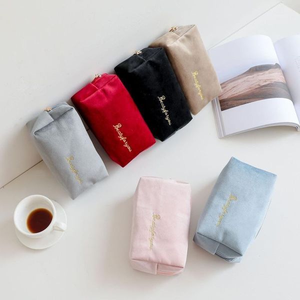 solid color velvet cosmetic bag women make up bags travel beauty toiletry wash makeup storage organizer pouch case for girl1
solid color velvet cosmetic bag women make up bags travel beauty toiletry wash makeup storage organizer pouch case for girl1