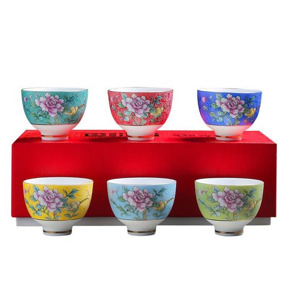 6 шт. керамическая пьющая wealware tapeware chinese kungfu набор чайных чашек sake кубок 50 мл мастер кубок маленькие чайные чаши de sqcmoi 
6 шт. керамическая пьющая wealware tapeware chinese kungfu набор чайных чашек sake кубок 50 мл мастер кубок маленькие чайные чаши de sqcmoi