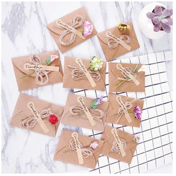 10pcs vintage kraft paper greeting card handmade diy invitation card wish gift for friends teachers mom1
10pcs vintage kraft paper greeting card handmade diy invitation card wish gift for friends teachers mom1