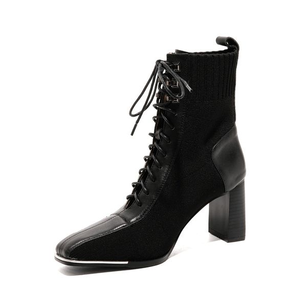 2021 women's short-fashion toe tall black woman boots ankle shoes zknc 
2021 women's short-fashion toe tall black woman boots ankle shoes zknc
