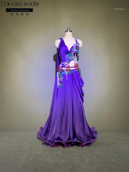 2020 new high-end belly dance costumes purple dream opening dance elegant swing skirt women dancewear custom size1, Black;red
2020 new high-end belly dance costumes purple dream opening dance elegant swing skirt women dancewear custom size1, Black;red