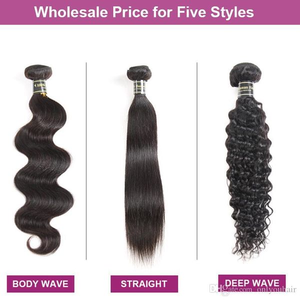 factory directly sale mink brazilian virgin hair straight deep body water wave kinky curly human hair extensions wholesale hair wefts, Black
factory directly sale mink brazilian virgin hair straight deep body water wave kinky curly human hair extensions wholesale hair wefts, Black