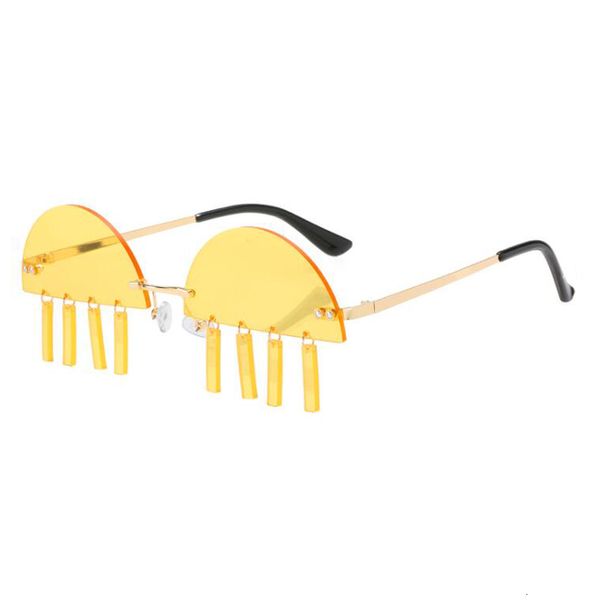 2021 new men round half frame pendant retro trend rimless sunglasses lentes de sol mujer e2bs, White;black
2021 new men round half frame pendant retro trend rimless sunglasses lentes de sol mujer e2bs, White;black