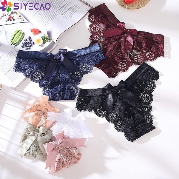 women's panties amazing women lingerie g string lace bow underwear female t-back thong sheer seamless transparent hollow knickers, Black;pink
women's panties amazing women lingerie g string lace bow underwear female t-back thong sheer seamless transparent hollow knickers, Black;pink