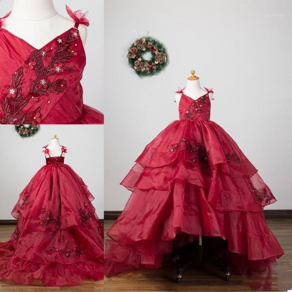 girl's dresses hi lo flower girl v neck handmade flowers sleeveless little kids birthday gift party girls pageant gown1, Red;yellow
girl's dresses hi lo flower girl v neck handmade flowers sleeveless little kids birthday gift party girls pageant gown1, Red;yellow