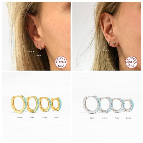 hoop & huggie canner 2pcs 925 sterling silver pendientes vintage turquoise earring for women lovers' girl bohemia ear bone buckle jewel, Golden;silver
hoop & huggie canner 2pcs 925 sterling silver pendientes vintage turquoise earring for women lovers' girl bohemia ear bone buckle jewel, Golden;silver