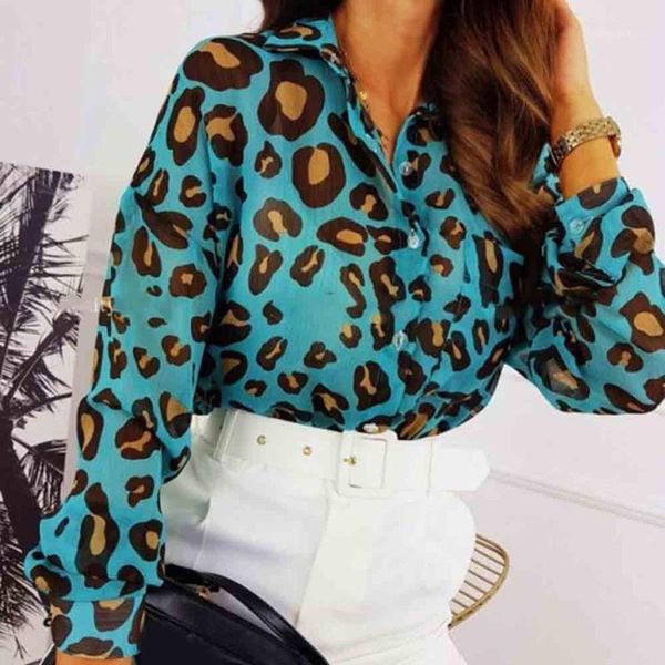 female long-sleeve shirts leopard printed shirts fashion lapel office lady buttons casual blouse office lady spring fall 1, White
female long-sleeve shirts leopard printed shirts fashion lapel office lady buttons casual blouse office lady spring fall 1, White