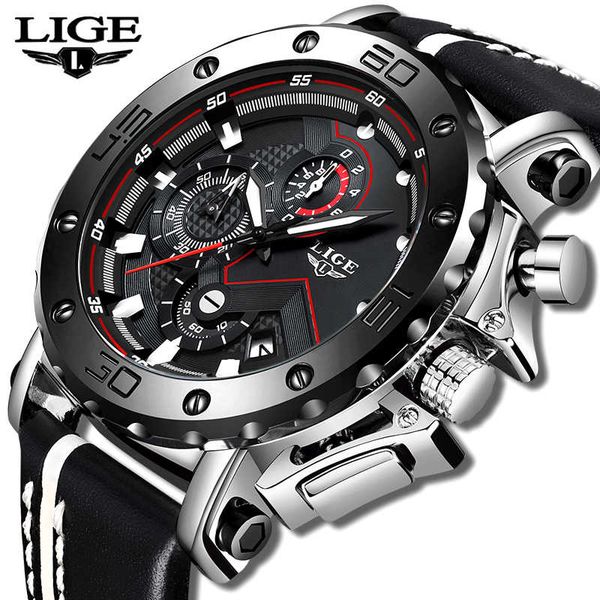 new fashion watch men lige brand sport watches mens quartz clock man casual military waterproof wristwatch relogio masculino cj191217, Silver
new fashion watch men lige brand sport watches mens quartz clock man casual military waterproof wristwatch relogio masculino cj191217, Silver
