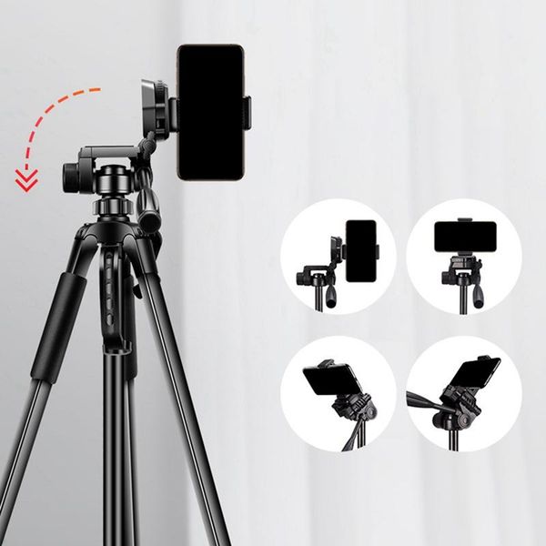 new 60-inch camera tripod, portable aluminum travel tripod, suitable for digital cameras, slr cameras, mobile phones
new 60-inch camera tripod, portable aluminum travel tripod, suitable for digital cameras, slr cameras, mobile phones
