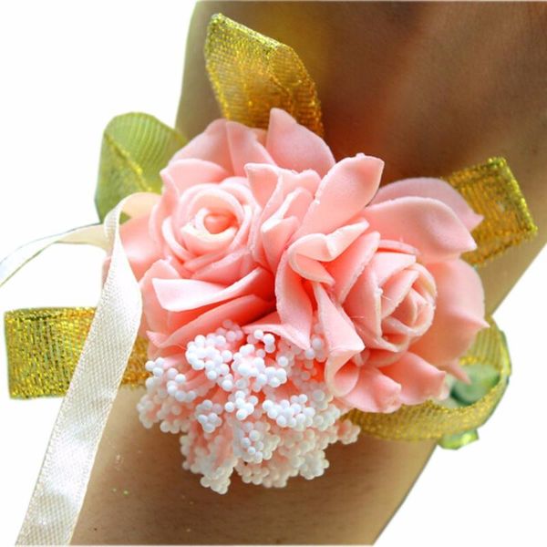 4pcs/lot bride bridesmaids wrist flower fleurs artificielles - silk flowers for home decoration - fake flowers fx512
4pcs/lot bride bridesmaids wrist flower fleurs artificielles - silk flowers for home decoration - fake flowers fx512