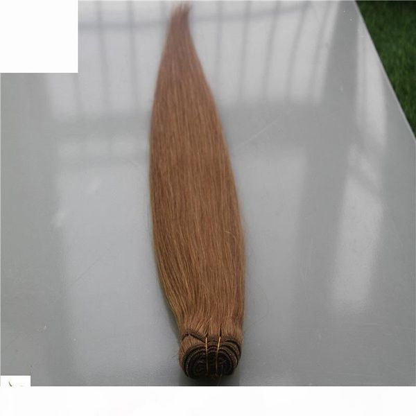 #6 medium brown color 100% brazilian human hair weave bundles 10-30 inchs brazilian virgin straight hair, Black
#6 medium brown color 100% brazilian human hair weave bundles 10-30 inchs brazilian virgin straight hair, Black