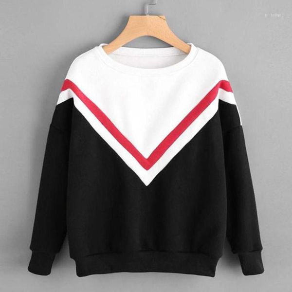 women's hoodies & sweatshirts sweatshirt women casual patchwork pullover spring style tracksuit loose comfortable clothing moleton femi, Black
women's hoodies & sweatshirts sweatshirt women casual patchwork pullover spring style tracksuit loose comfortable clothing moleton femi, Black