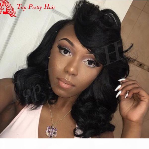 bob hairstyles full lace wig bangs wavy peruvian hair glueless short wigs for black women unprocessed short full lace wig, Black;brown
bob hairstyles full lace wig bangs wavy peruvian hair glueless short wigs for black women unprocessed short full lace wig, Black;brown