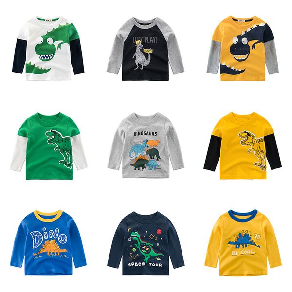 cartoon dinosaur children long sleeve t-shirts 2019 autumn 100% cotton girls & boys tees kids casual t shirt for boys y200704, Blue
cartoon dinosaur children long sleeve t-shirts 2019 autumn 100% cotton girls & boys tees kids casual t shirt for boys y200704, Blue