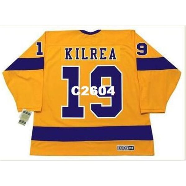 men #19 brian kilrea los angeles kings 1967 ccm vintage retro home hockey jersey or custom any name or number retro jersey, Black
men #19 brian kilrea los angeles kings 1967 ccm vintage retro home hockey jersey or custom any name or number retro jersey, Black