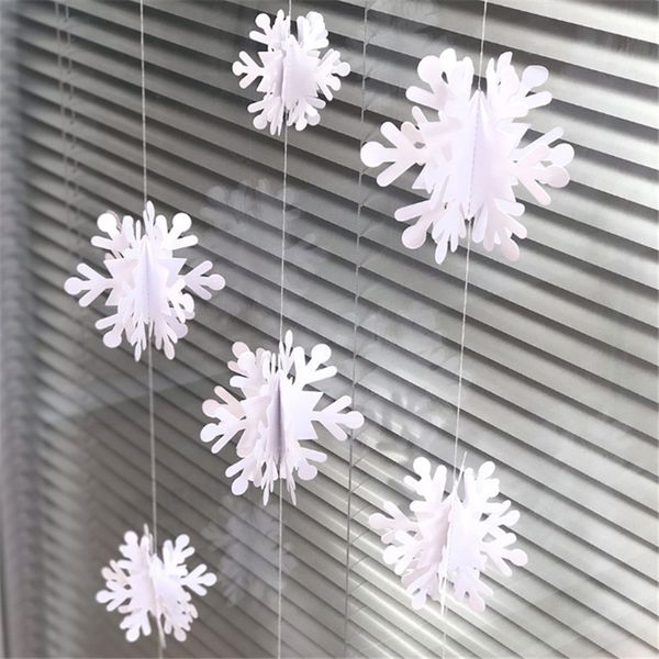 3m white snowflakes garland xmas tree ornaments merry christmas decorations for home new year gift 2021 noel kerst 2020 navidad
3m white snowflakes garland xmas tree ornaments merry christmas decorations for home new year gift 2021 noel kerst 2020 navidad