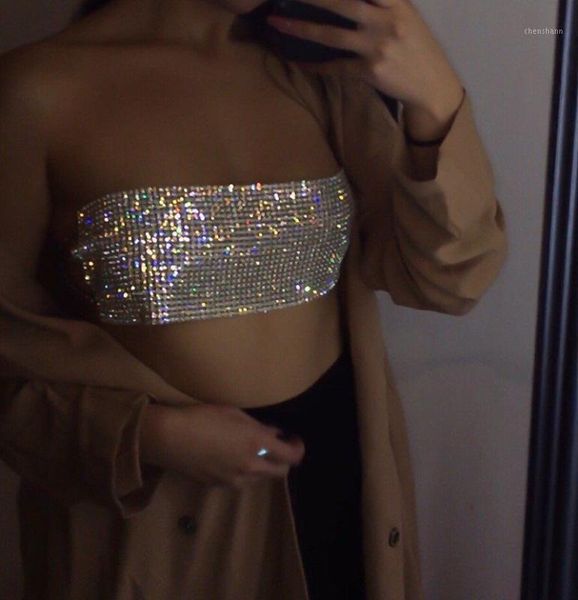 women's tanks & camis sequined crystal diamonds boob tube women party club accessories female metal summer strapless rhinestone bra, White
women's tanks & camis sequined crystal diamonds boob tube women party club accessories female metal summer strapless rhinestone bra, White