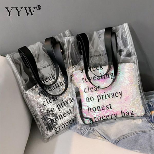 1 handbags for 2 bags casual letter handbag clutch women sequin evening clutches bag transparent pvc jelly clear bags shoulder
1 handbags for 2 bags casual letter handbag clutch women sequin evening clutches bag transparent pvc jelly clear bags shoulder
