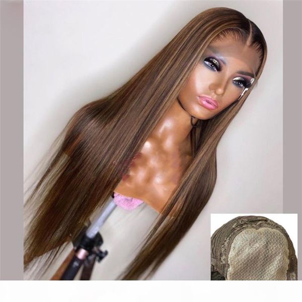 highlight straight human hair lace wigs with baby hair ombre long brazilian remy 5*5 pu silk base wigs for women, Black;brown
highlight straight human hair lace wigs with baby hair ombre long brazilian remy 5*5 pu silk base wigs for women, Black;brown