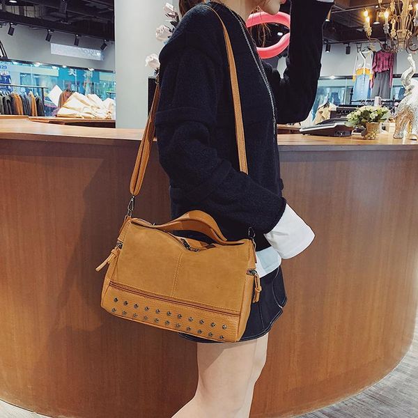 shoulder bags nubuck leather vintage ladies handbag rivet solid color hair ball women for 2021 messenger bag
shoulder bags nubuck leather vintage ladies handbag rivet solid color hair ball women for 2021 messenger bag