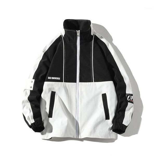 spring autumn jacket men patchwork hip hop windbreaker jacket male outwear fashion casual coats streetwear1, Black;brown
spring autumn jacket men patchwork hip hop windbreaker jacket male outwear fashion casual coats streetwear1, Black;brown