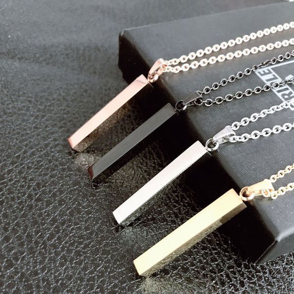 stainless steel gold silver color pendant necklaces with chain for women men fashion party club jewelry decor
stainless steel gold silver color pendant necklaces with chain for women men fashion party club jewelry decor
