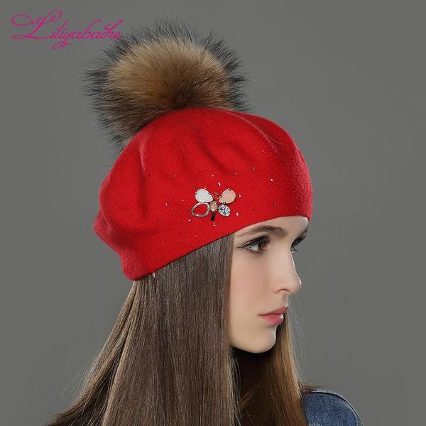berets liliyabaihe women winter hat wool knitted cap with fashion diamond decoration solid colors lady, Blue;gray
berets liliyabaihe women winter hat wool knitted cap with fashion diamond decoration solid colors lady, Blue;gray