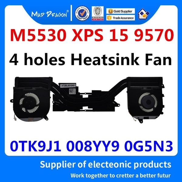 new original cpu fan gpu fan heatsink for precision 5530 xps15 9570 0tk9j1 tk9j1 008yy9 08yy9 0mv340 mv340 0g5n3 00g5n3
new original cpu fan gpu fan heatsink for precision 5530 xps15 9570 0tk9j1 tk9j1 008yy9 08yy9 0mv340 mv340 0g5n3 00g5n3