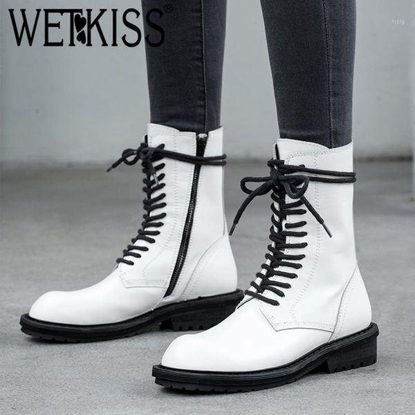 boots wetkiss motorcycle women cow leather ankle boot lace up thick heels shoes female round toe army ladies winter 20211, Black
boots wetkiss motorcycle women cow leather ankle boot lace up thick heels shoes female round toe army ladies winter 20211, Black
